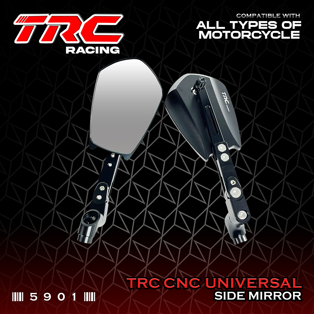Trc Racing Cnc Universal รถจักรยานยนต์กระจก Mount Bar Clamp อะแดปเตอร์ 5901