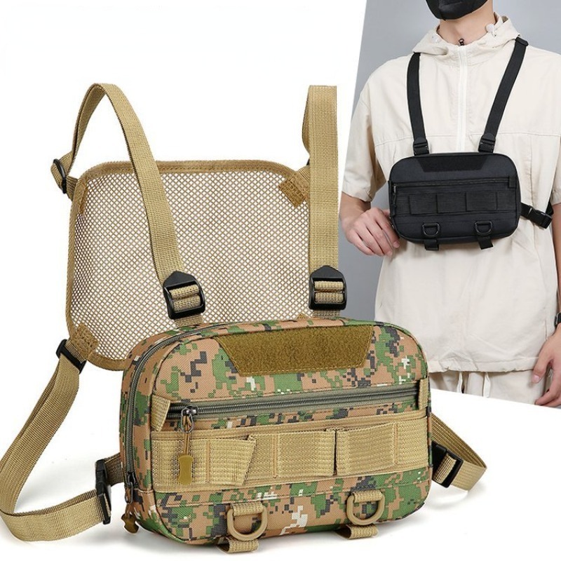 New Men's Splash-Proof Nylon Waist Bag