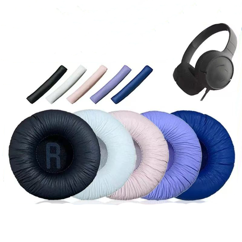 เปลี่ยนแผ่นรองหูฟังสําหรับ JBL Tune 600 T450 T450BT T500BT JR300BT 70 มม.หนังนุ่มเบาะ Pro