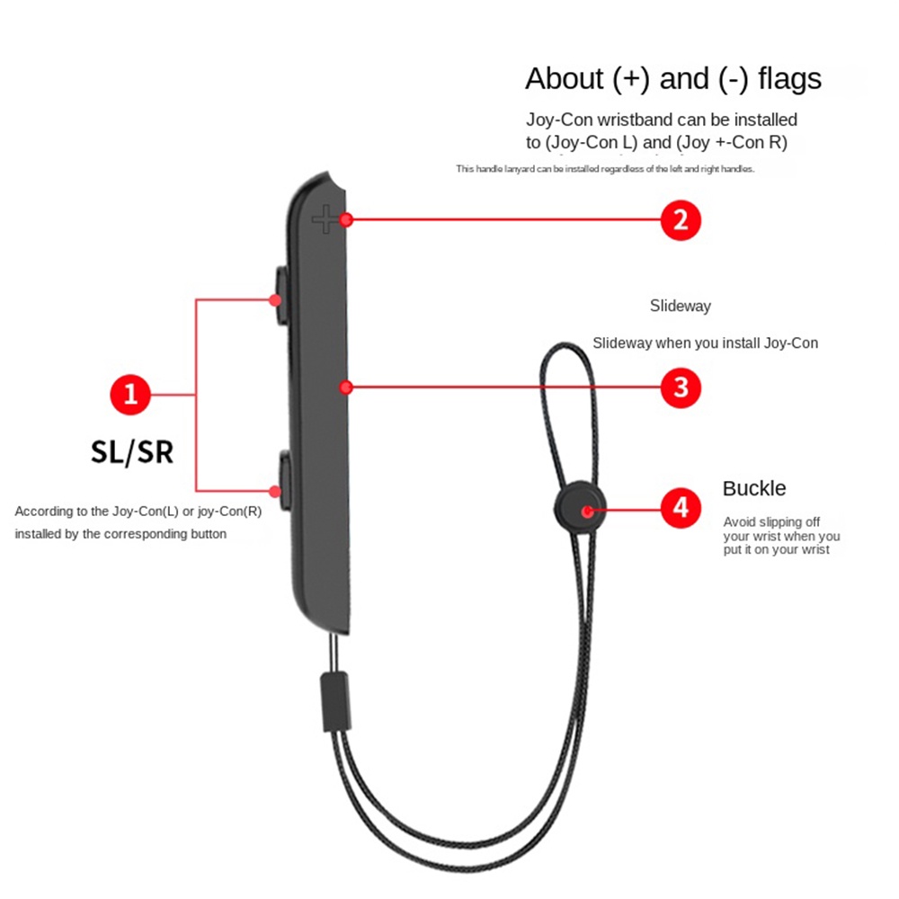 สายรัดข้อมือสําหรับ Nintendo Switch & Switch Oled Joycon Lanyard สิ่งที่แนบมาอะไหล่อุปกรณ์เสริมสําหรับ NS Switch คอนโทรลเลอร์ Joy-Con