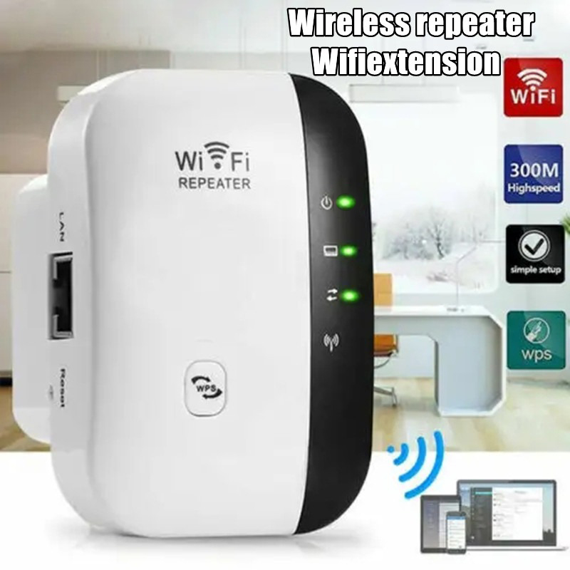 เราเตอร์ไร้สาย 300Mbps WiFi Repeater ขยายสัญญาณเครือข่าย