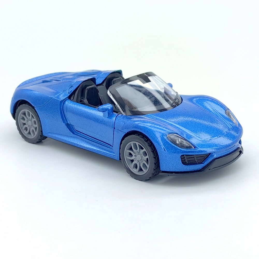 โมเดลรถสปอร์ตเปิดประทุน รถของเล่นโลหะผสมสําหรับเด็กผู้ชายและทารก ตกแต่งรถยนต์ - รูปที่ 6