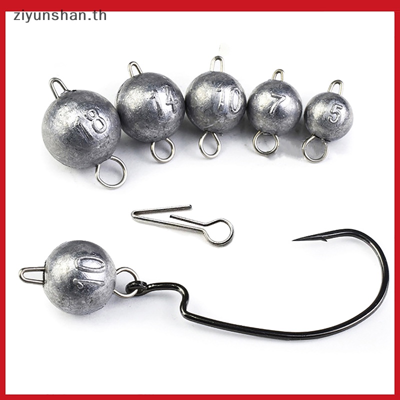 10PC Cheburashka Sinkers - หัวจิ๊กตะกั่ว 3g-14g สําหรับเหยื่ออ่อน