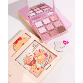 ODBO Sweet Munch Eyeshadow Palette พาเลทอายแชโดว์ เม็ดสีแน่น ติดทน กันน้ำ