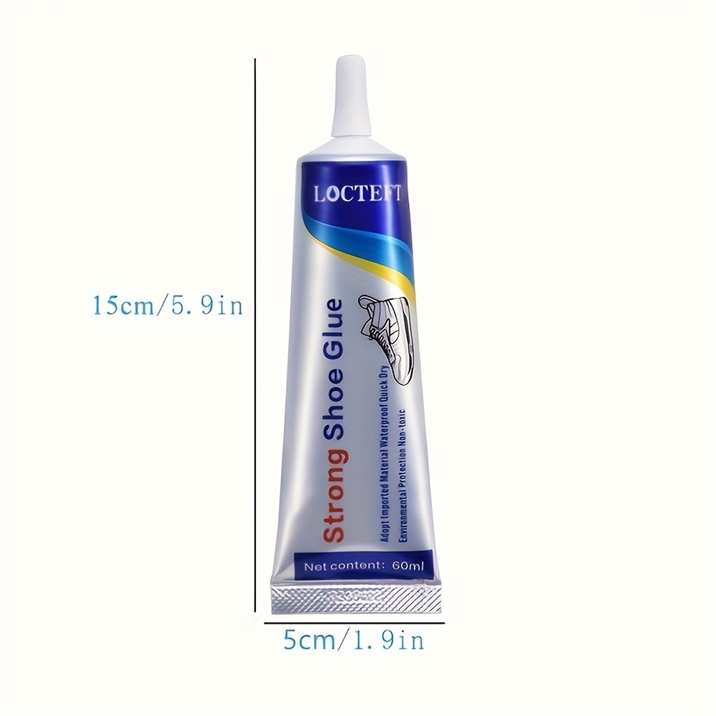 กาวรองเท้าที่แข็งแรงสากล 1 ชิ้น - กาวกันน้ําสําหรับซ่อมแซมรองเท้าอย่างรวดเร็ว