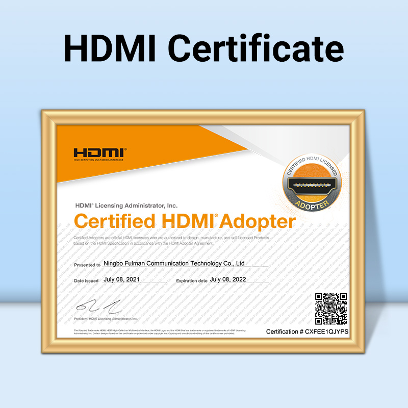 Vention สาย HDMI บางพิเศษ 4K 60Hz HDMI2.0 สายเคเบิล สําหรับ PC Xbox เกมมอนิเตอร์ ตัวผู้ เป็นตัวผู้ HD