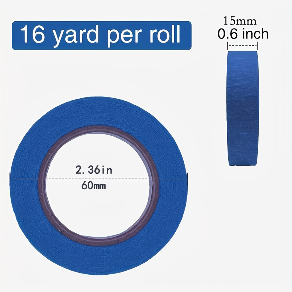 เทปกาวสีรุ้ง 16 หลา ต่อม้วน 6 ม้วน สําหรับตกแต่งงานหัตถกรรม DIY - รูปที่ 4