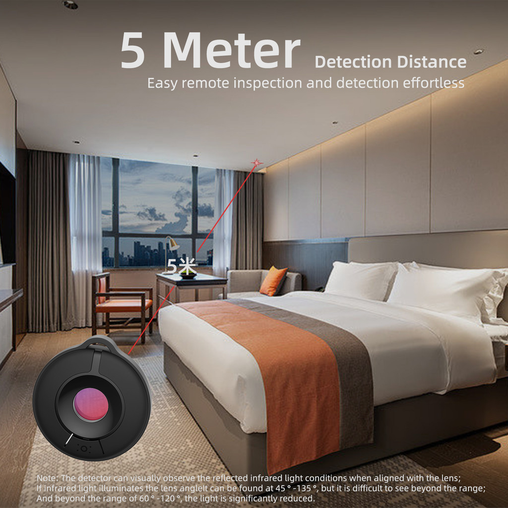 S600-เครื่องตรวจจับกล้องใหม่เครื่องตรวจจับอินฟราเรดอเนกประสงค์อัจฉริยะป้องกันการแอบดูเครื่องตรวจจับกล้อง Anti Stealth การถ่ายภาพ