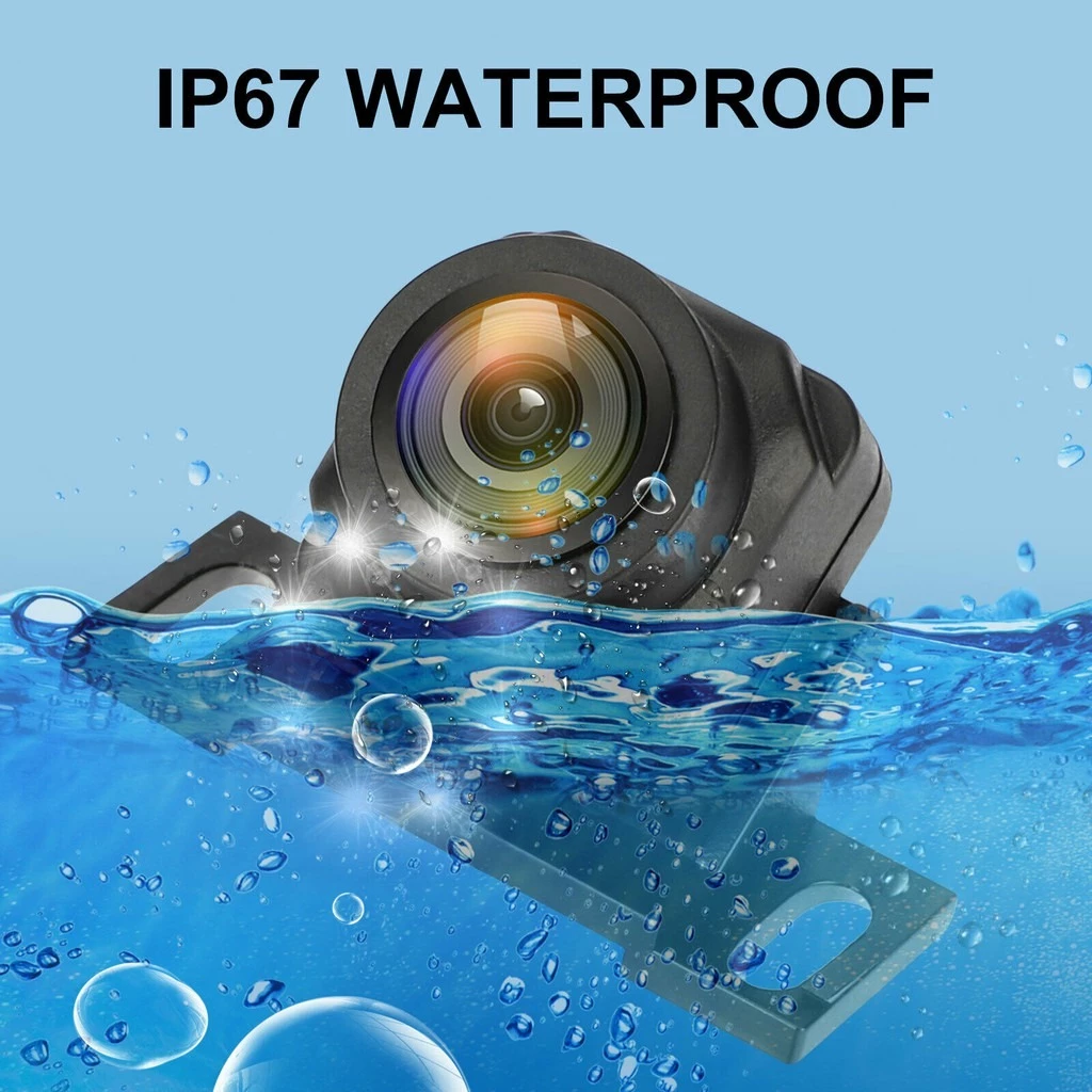 กันน้ํา 170o กล้องมองหลังรถยนต์ - HD Night Vision AHD/CVBS Dual Purpose Fisheye thumbnail 8