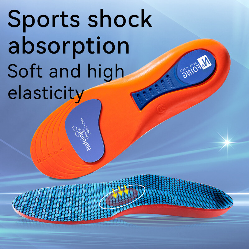 พื้นรองเท้ากีฬา Shock-Absorbing Sweat-Resistant Full Cushion สําหรับแบน Arches การฝึกทหาร