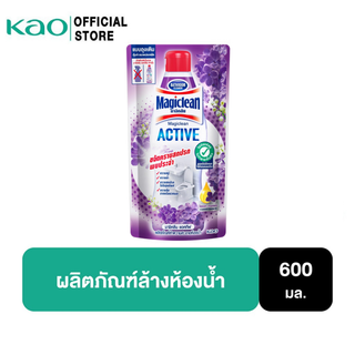 Magiclean มาจิคลีน แอคทีฟ ผลิตภัณฑ์ทำความสะอาดห้องน้ำ กลิ่นไ…