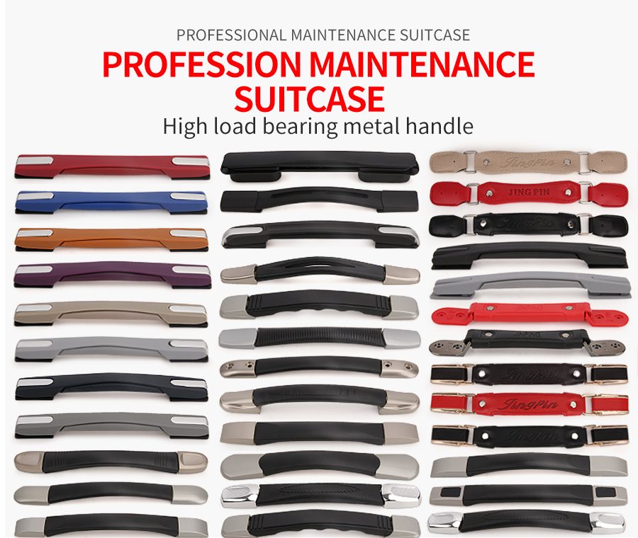 ที่จับกระเป๋าเดินทางระดับพรีเมียม ที่จับเปลี่ยนรถเข็นสําหรับงานหนัก อุปกรณ์เสริมกระเป๋าเดินทางความจุสูงแบบยืดหยุ่น - รูปที่ 2