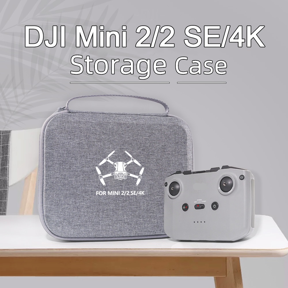 กระเป๋าถือสําหรับ DJI Mini 2 Mini 2 SE Mini 4k กระเป๋าเก็บกระเป๋ารีโมทคอนโทรลแบตเตอรี่ Drone Body กระเป๋าถือสําหรับ DJI Mini 2 Drone อุปกรณ์เสริม