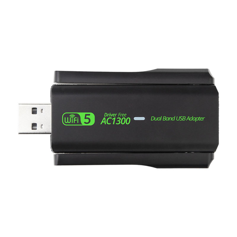 ไดรเวอร์ฟรี 5G dual band gigabit USB การ์ดเครือข่ายไร้สายตัวรับสัญญาณ WiFi คอมพิวเตอร์เดสก์ท็อปเครื่องส่งสัญญาณแล็ปท็อป