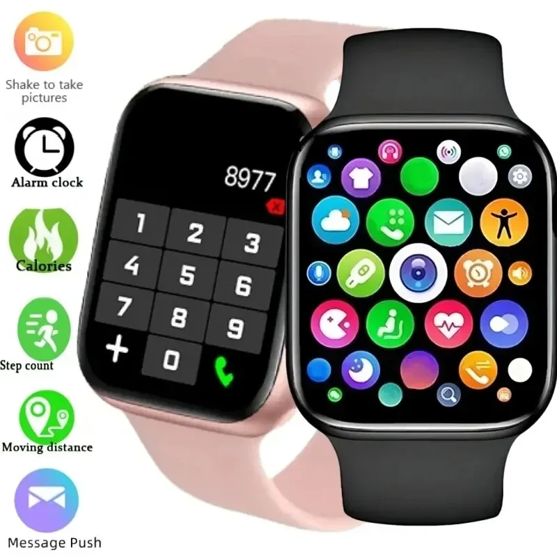 Keshuyou I8 Pro Max สมาร์ทนาฬิกาสุภาพสตรีกีฬาฟิตเนส กิจกรรมTracker Man ผู้หญิงบลูทูธ Heart Rate Dial Smartwatch สร้อยข้อมือ I8
