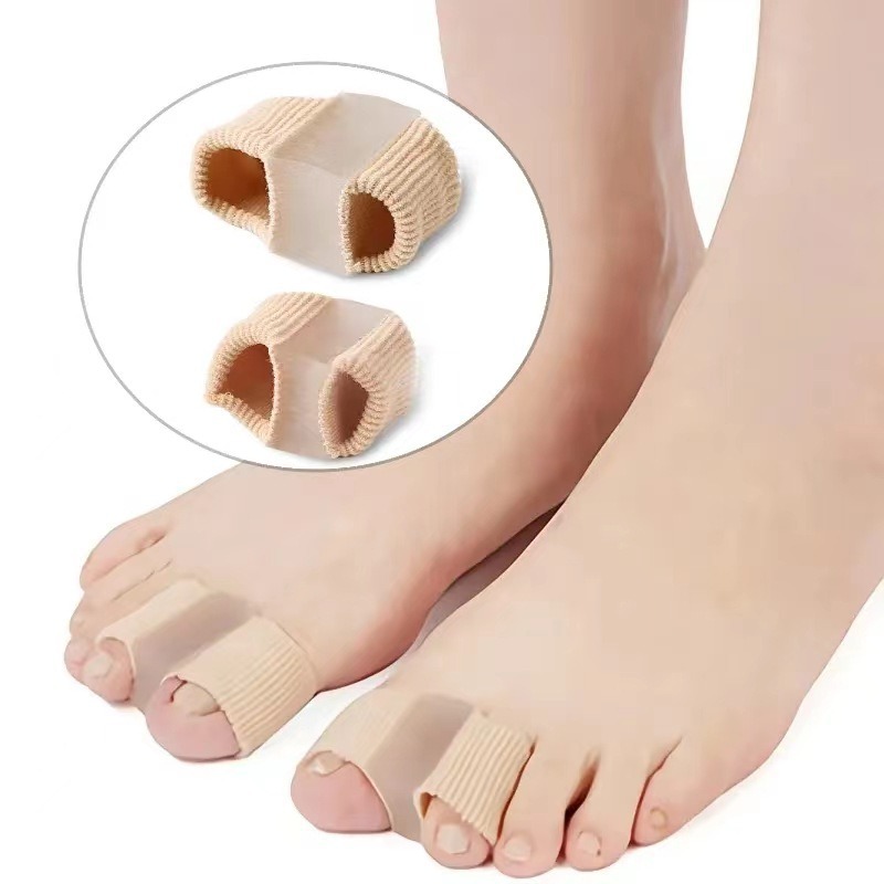 1 ชิ้นซิลิโคน Toe Spreader Separator Bunion Hallux Valgus Corrector Thumb Finger Correction Straightener Foot Care เครื่องมือ