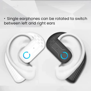 【ซื้อ 1 แถม 1 ฟรี】หูฟังบลูทูธ R9 PRO แบบใส่ข้างเดียว แบตเตอรี่ความจุใหญ่ เล่นได้นาน 10 ชั่วโมง สามารถหมุนควบคุมปุ่มบนหู ฟรีหูฟัง