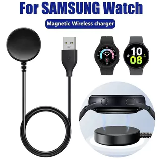สําหรับ Samsung Galaxy Watch 6 5 4 Pro Charger Magnetic Dock Fast Charging สาย Usb