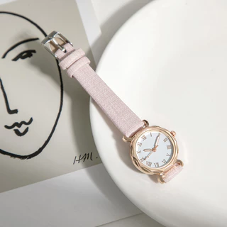 Elegant Minimalist นาฬิกาผู้หญิงขนาดเล็กแฟชั่น Dial สําหรับทุกวัน