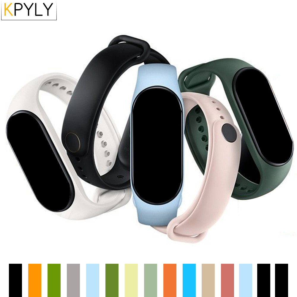 ซื้อ สายนาฬิกาสําหรับ Xiaomi Mi Band 7 6 5 4 3 สายรัดข้อมือสร้อยข้อมือซิลิโคนสายรัดข้อมือ MiBand 3 4 band5 band6 อุปกรณ์เสริมสมาร์ทวอทช์