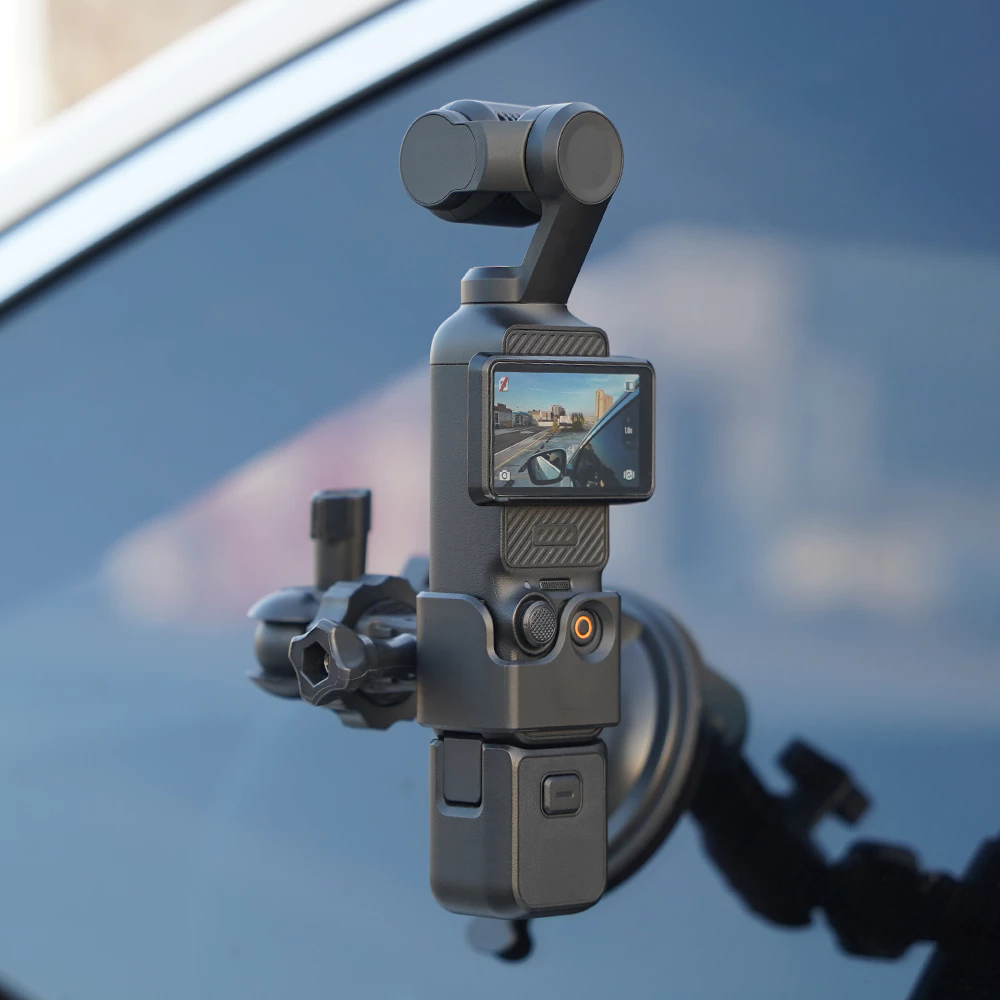 Brdrc ถ้วยดูดสําหรับ Gopro Hero 12 1110 9/Insta 360/Osmo Action/กระเป๋า 3 อุปกรณ์เสริมกล้องรถ Mount กระจกดูดที่แข็งแกร่ง Dash กล้องผู้ถือขาตั้ง Bracket thumbnail 10