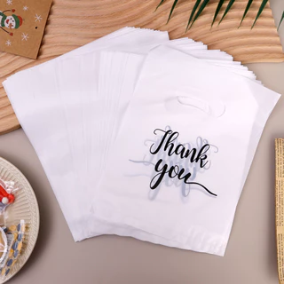 ขอบคุณถุงของขวัญ100ชิ้นพลาสติกลูกอมคุกกี้ถุงบรรจุภัณฑ์สําหรับงานแต่งงานงานเลี้ยงวันเกิดโปรดปรานอุปกรณ์ธุรกิจขนาดเล็ก