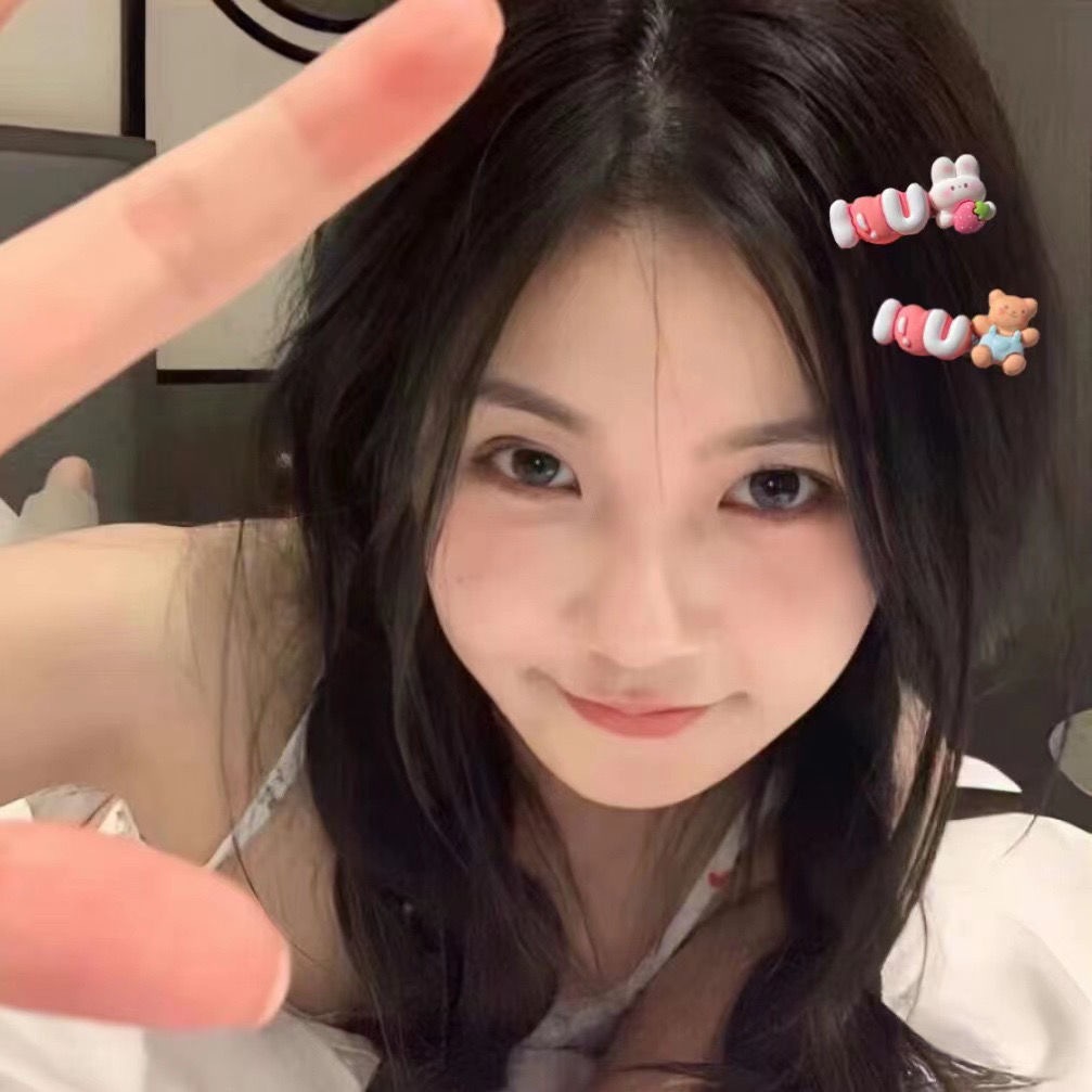 1ชิ้นกิ๊บหมีและกระต่ายสไตล์อินหวานและน่ารักเครื่องประดับกิ๊บผู้หญิง