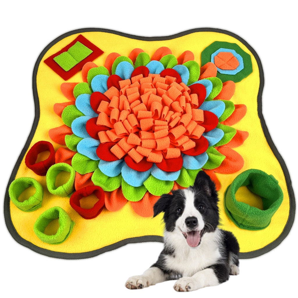 Pet Sniffing Pad Interactive Natural Foraging Enhanced Psychological Stimulation Toy เหมาะสําหรับสัตว์เล็กแมวสุนัข