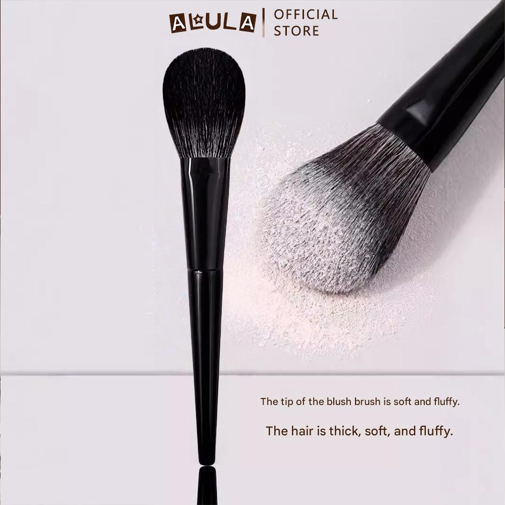 1 Fluffy Vegan Blush Brush สําหรับผสม/คอนทัวร์, ต้องมีสําหรับช่างแต่งหน้ามืออาชีพ