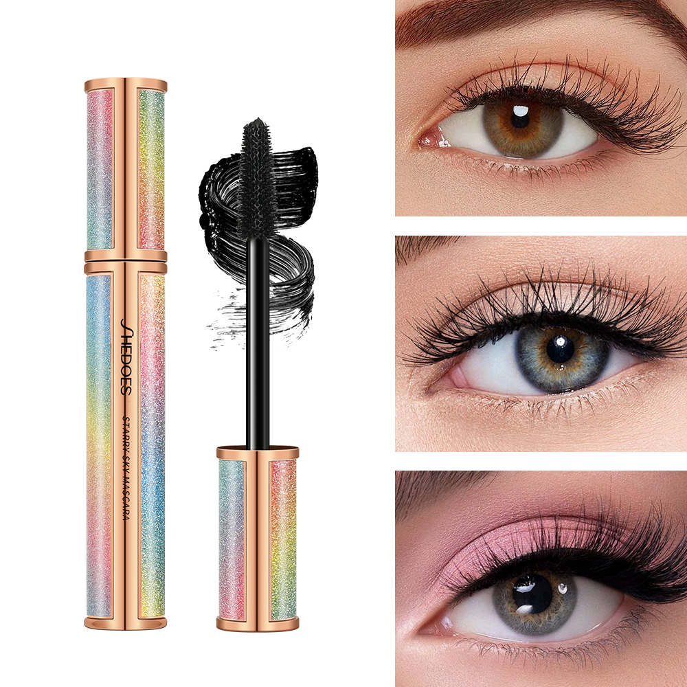 Starry Sky Long Mascara มาสคาร่าหนาดัดผมกันน้ําติดทนนานเหงื่อไม่รอยเปื้อน