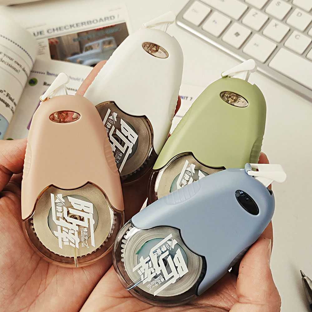 การปรับเปลี่ยนนักเรียนความจุขนาดใหญ่ Silent Shock-resistant High-value Correction Tape เทปแก้ไขกันกระแทก High-value Japanese Correction Tape