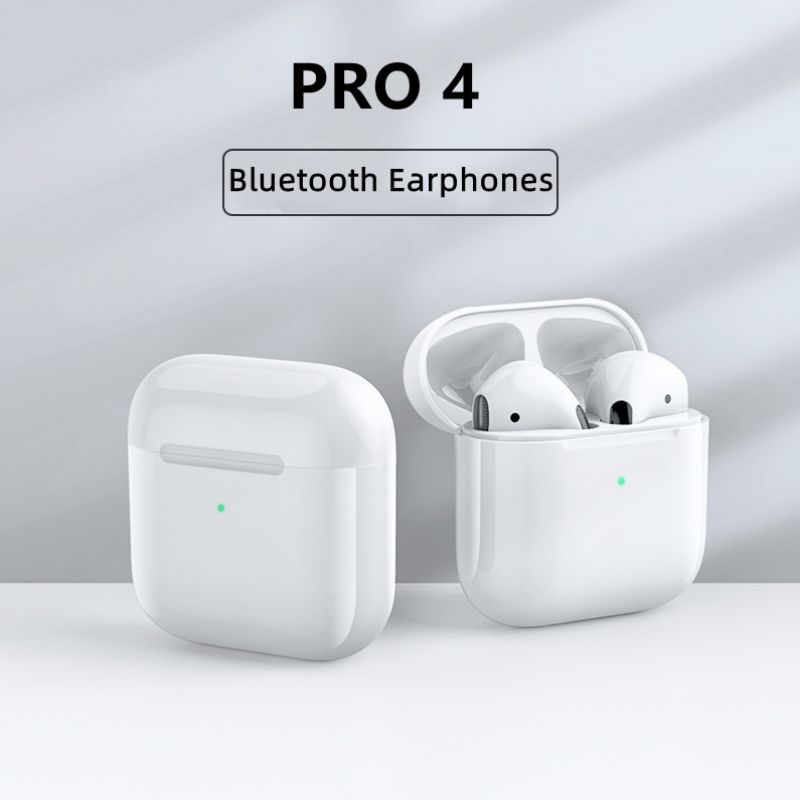 ชุดหูฟังไร ้ สาย Mini Tws pro4 ชุดหูฟังบลูทูธชนิดใส ่ ในหูสําหรับ Android