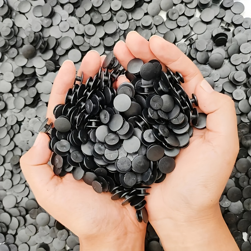ปุ่มรองเท้าพลาสติกหัวเข็มขัด 120 ชิ้นสําหรับเครื่องรางรองเท้า DIY ใช้