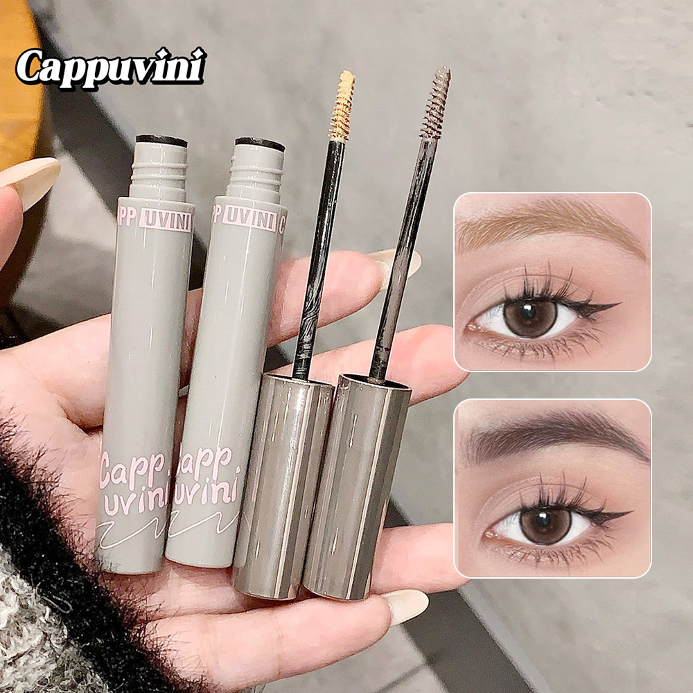 Cappuvini Light Feather Four-color Brown Natural Long-lasting Eyebrow Coloring Cream