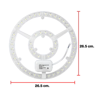 KTM แผงไฟเพดานแม่เหล็ก LED ไฟเพดาน LED 3 แสง ติดตั้งง่าย ประหยัดพลังงาน
