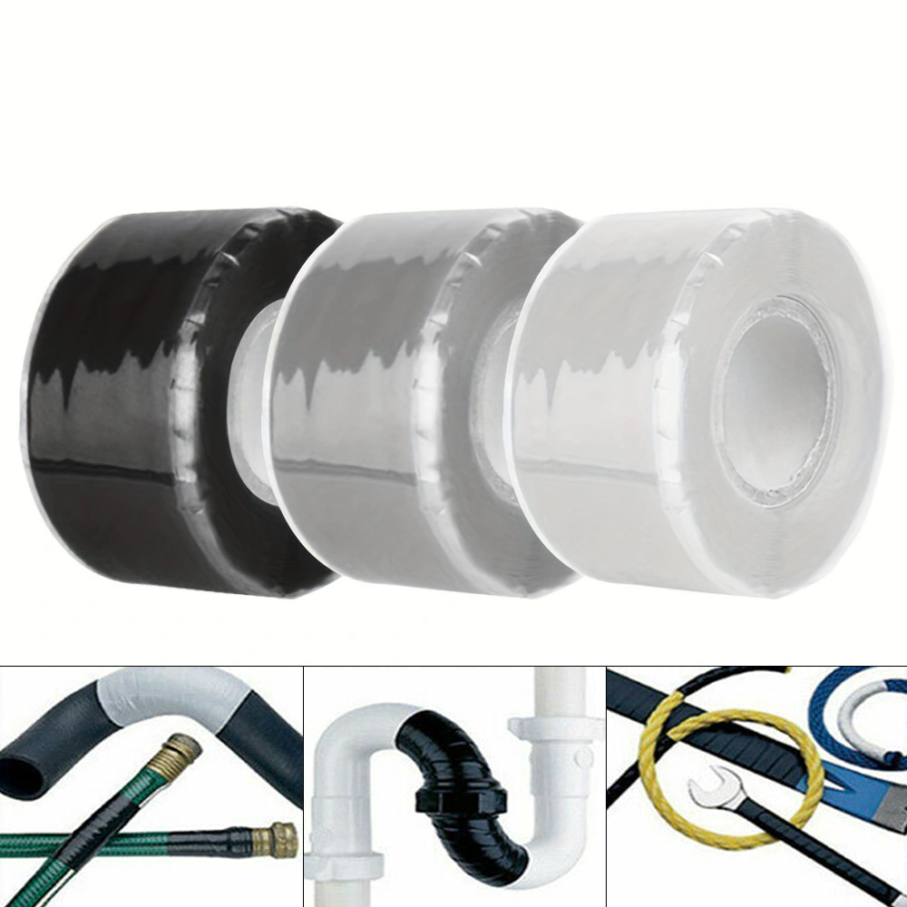 Self-Fusing Silicone Repair Tape แถบปิดผนึกรั่วไฟฟ้ากันน้ํา