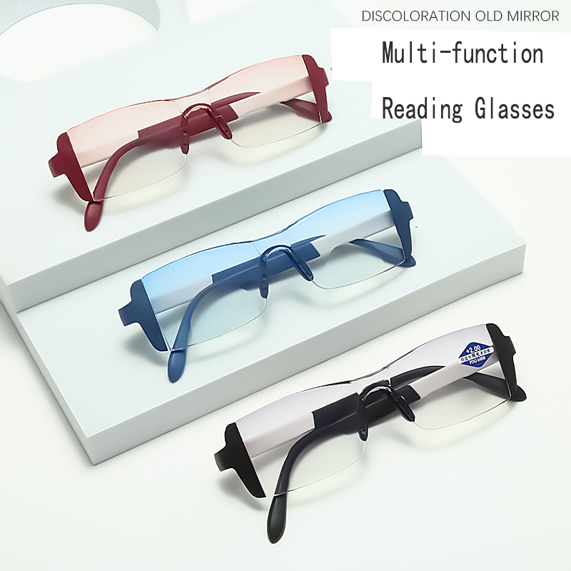 ใกล้และไกล bifocal แว่นตาอ่านหนังสือ สําหรับผู้หญิงและผู้ชาย ป้องกันรังสีแว่นตา unsex
