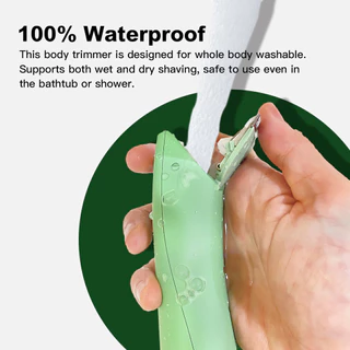 Professional Body Hair Trimmer, 2-in-1 กันน้ํา Groin & Bikini Groomer สําหรับผู้ชายและผู้หญิง, ฤดูร้อน & Valentines ของขวัญวัน