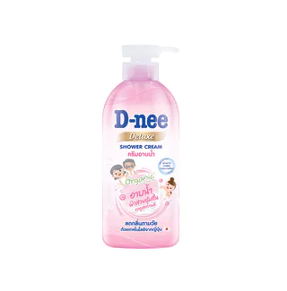D-nee ดีนี่ ดีลักซ์ ชาวเวอร์ เจล 450 มล., สีชมพู, สารสกัดลูกพลับญี่ปุ่นช่วยยับยั้งกลิ่นกาย ผิวนุ่มชุ่มชื้นยาวนาน