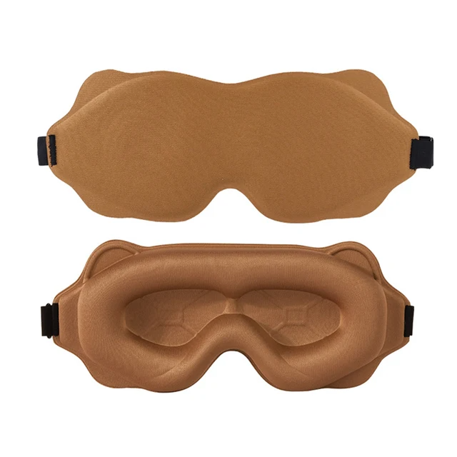 3d Sleeping Mask Block Ou t Light Sleep Mask สําหรับตา Soft Sleeping Aid Eye Mask สําหรับ Travel Eyeshade Night Breathable Slaapmasker