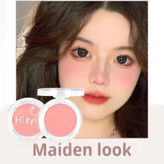 HISYI บลัชออนกันน้ำแมตต์ – สีเดียว, ติดทนนาน, เป็นมิตรกับผิว, หลายเฉด, ใช้ได้ทั้งชายและหญิง