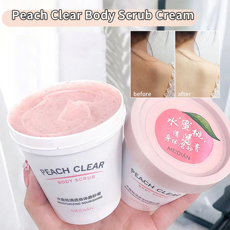 Charm Peach Body Scrub สครับไอศกรีม