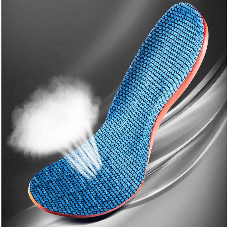 พื้นรองเท้ากีฬา Shock-Absorbing Sweat-Resistant Full Cushion สําหรับแบน Arches การฝึกทหาร