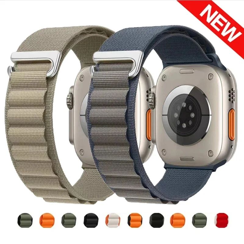Alpine loop band สําหรับสายนาฬิกา 49 มม.44 มม.40 มม.45 มม.41 มม.42 มม.38 มม.40 44 45 มม.สร้อยข้อมือ Ultra series 7 6 5 3 se 8