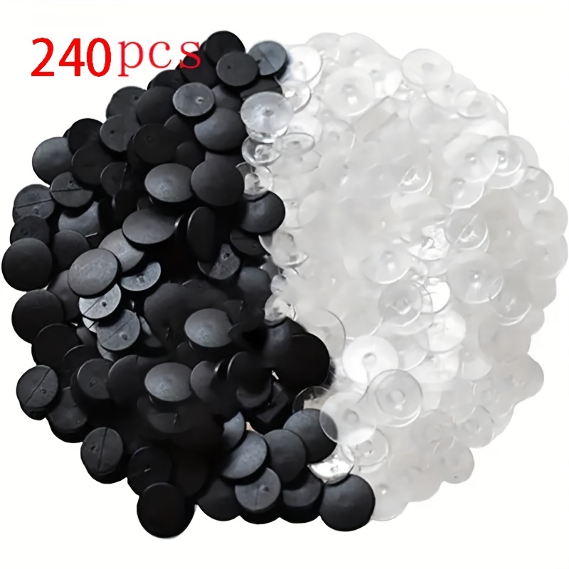ปุ่มรองเท้าพลาสติกหัวเข็มขัด 120 ชิ้นสําหรับเครื่องรางรองเท้า DIY ใช้