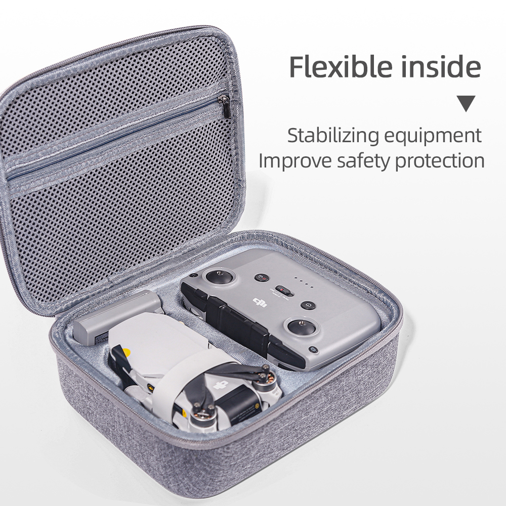 กระเป๋าถือสําหรับ DJI Mini 2 Mini 2 SE Mini 4k กระเป๋าเก็บกระเป๋ารีโมทคอนโทรลแบตเตอรี่ Drone Body กระเป๋าถือสําหรับ DJI Mini 2 Drone อุปกรณ์เสริม