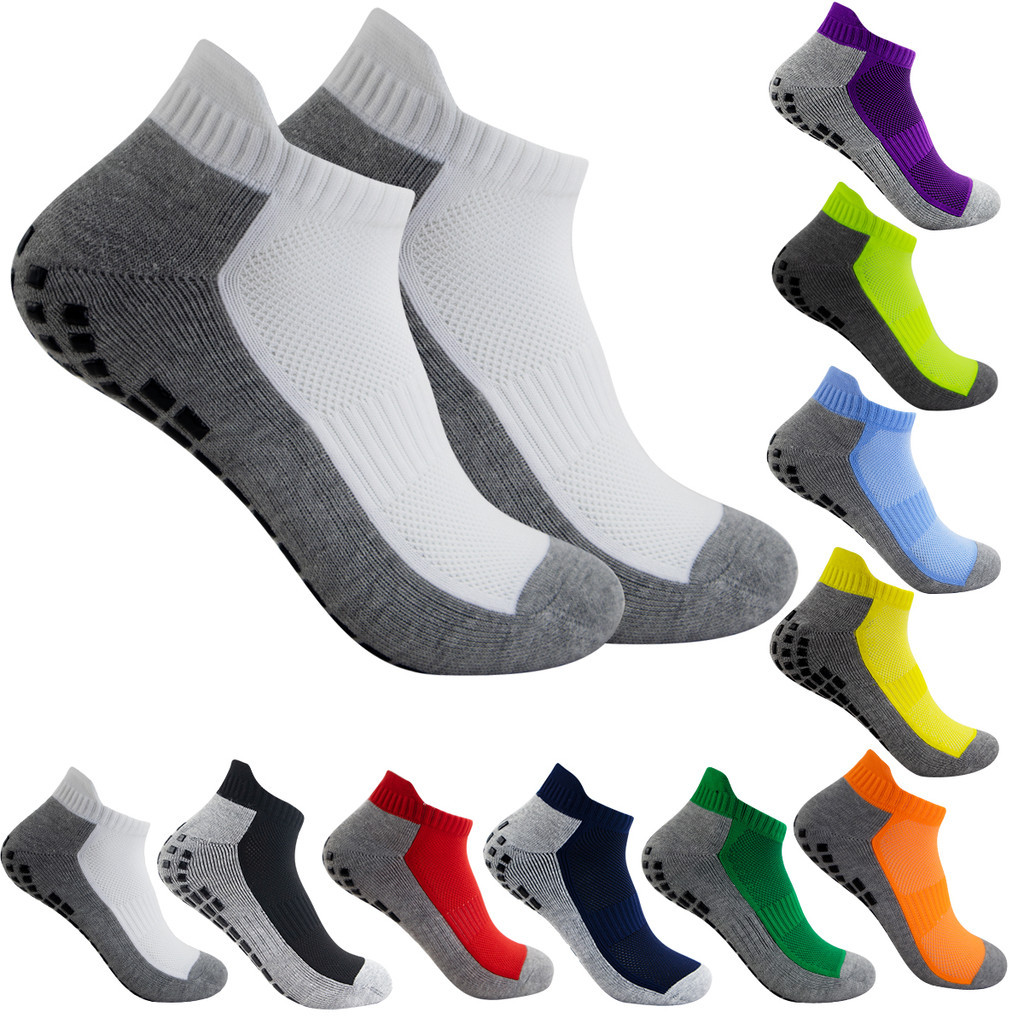 ถุงเท้า ไนลอนสีขาวพื้นหลัง Dispensing กีฬาผ้าเช็ดตัวด้านล่าง Anti-slip ทนต่อการสึกหรอดูดซับเหงื่อ