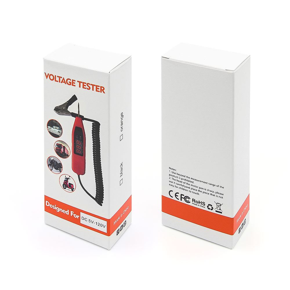 5-120V LCD ปากกาทดสอบแรงดันไฟฟ้าแบบดิจิตอลสําหรับรถยนต์และรถจักรยานยนต์ – เครื่องมือวินิจฉัย Power Probe ราคา ถูกที่สุด ดีลบีเคเค แกลเลอรีภาพที่ 9