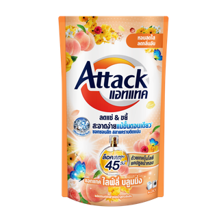 [Gift] Attack Liquid Lively Blooming 550ml. แอทแทค น้ำยาซักผ…