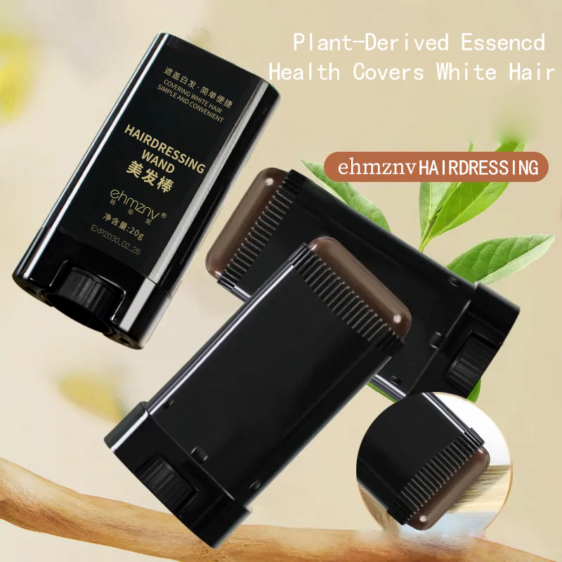 ชุดทัชอัพผม 2-in-1 สีเทาปกทันทีและแฮร์ไลน์ที่สมบูรณ์แบบ กันน้ํา ติดทนนาน เป็นมิตรกับผู้เริ่มต้น